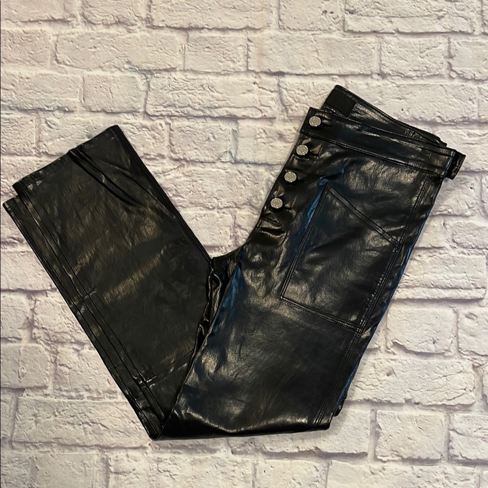 RtA Black Straight Leg Pants